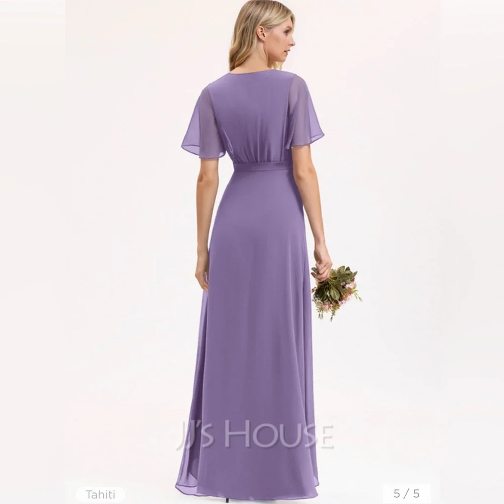 JJs House Tahiti Purple Bridesmaid Dress - Picture 2 of 4